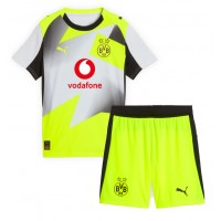 Borussia Dortmund Julian Brandt #10 Vonkajší Detský futbalový dres 2025-26 Krátky Rukáv (+ trenírky)